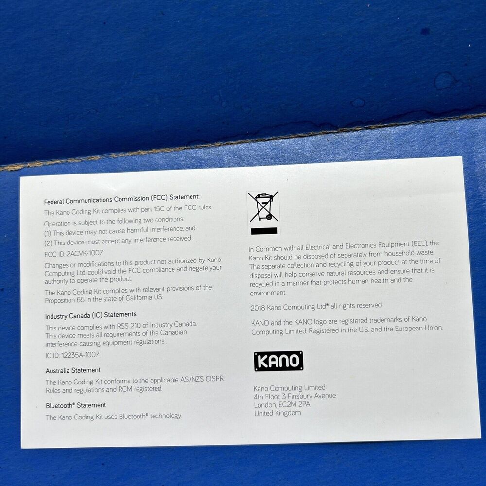 Kano Harry Potter Coding Kit Build a Wand Learn To Code Complete Tested Works! - Picture 11 of 16
